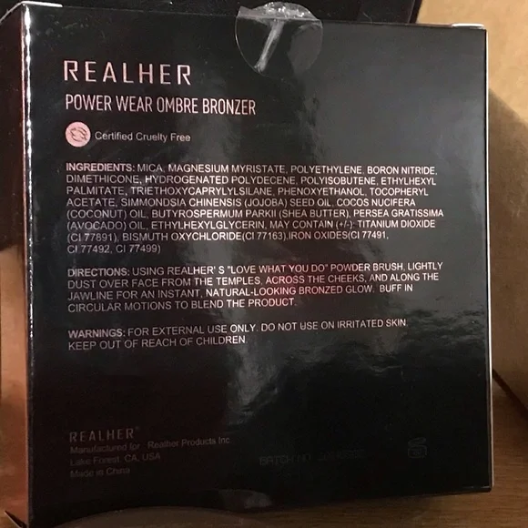 RealHer You Are Golden Power Wear Ombre Bronzer for Face and Body! 8g *BNIB - Picture 12 of 13